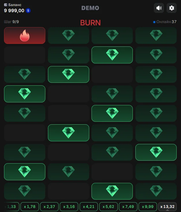 Burn на последнем этаже: игра раскрывает всё поле